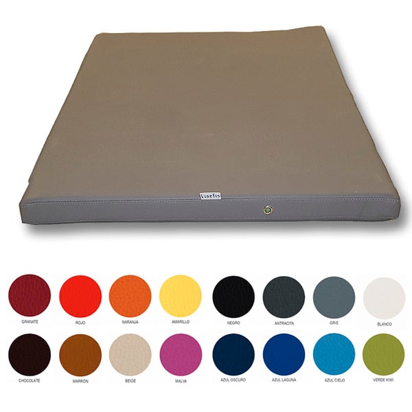 Kinefis small mat for rehabilitation with handles and reinforced corners upholstered in skay - Various colors (96 x 60 cm)